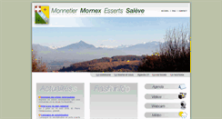 Desktop Screenshot of monnetier-mornex-esserts.com
