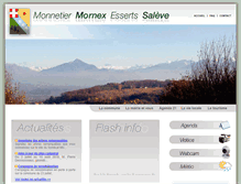 Tablet Screenshot of monnetier-mornex-esserts.com